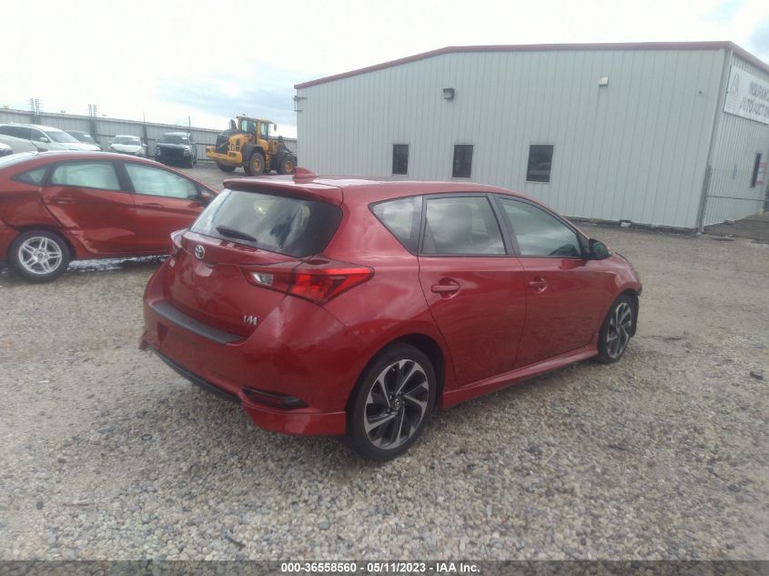 2017 TOYOTA COROLLA IM - JTNKARJE6HJ545996