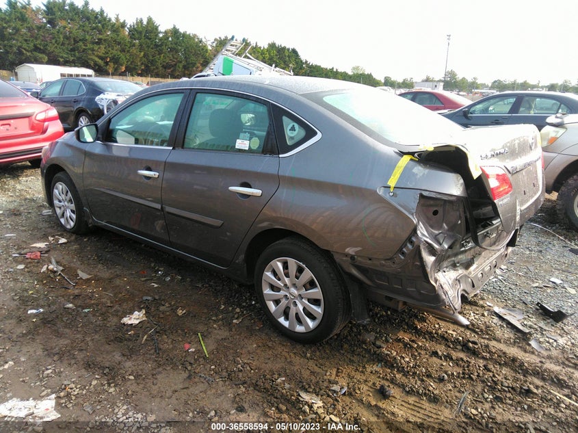 VIN 3N1AB7AP8KY386584 2019 NISSAN SENTRA S