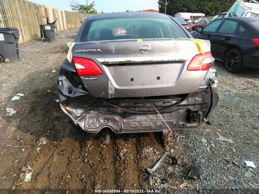 VIN 3N1AB7AP8KY386584 2019 NISSAN SENTRA S