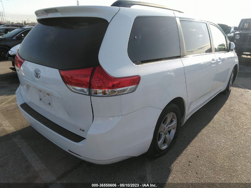 2014 TOYOTA SIENNA LE - 5TDKK3DC8ES507550