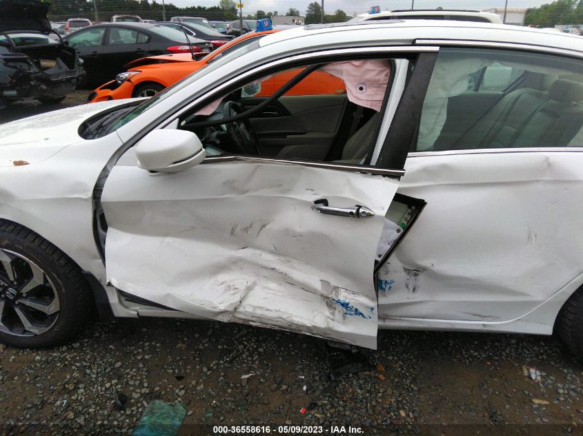 2016 HONDA ACCORD SEDAN EX-L - 1HGCR2F8XGA080540