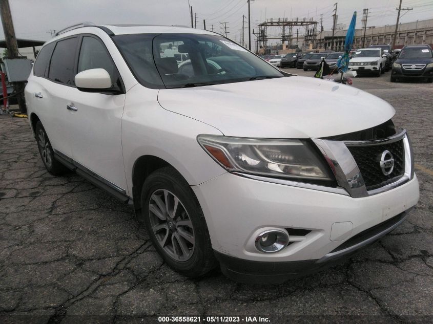 2013 NISSAN PATHFINDER SL - 5N1AR2MN7DC646647