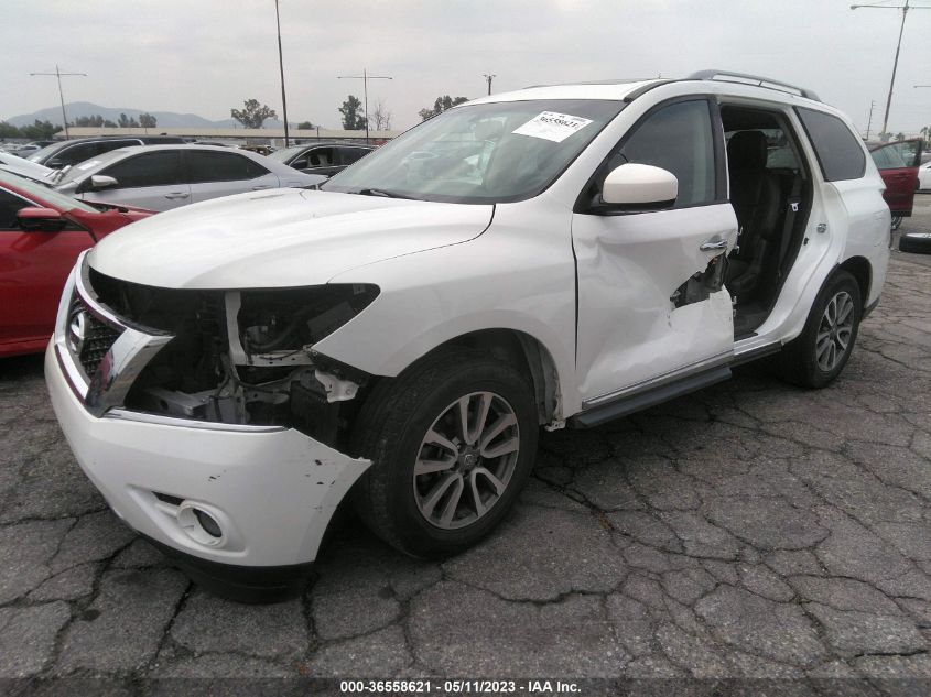 2013 NISSAN PATHFINDER SL - 5N1AR2MN7DC646647