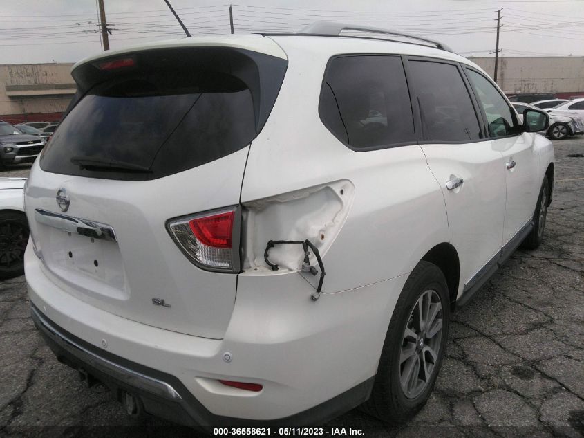 2013 NISSAN PATHFINDER SL - 5N1AR2MN7DC646647
