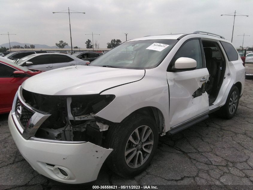 2013 NISSAN PATHFINDER SL - 5N1AR2MN7DC646647