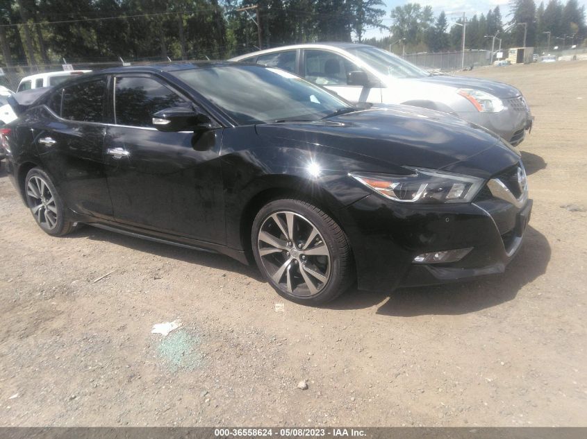 2018 NISSAN MAXIMA S/SV/SL/SR/PLATINUM - 1N4AA6AP9JC388500