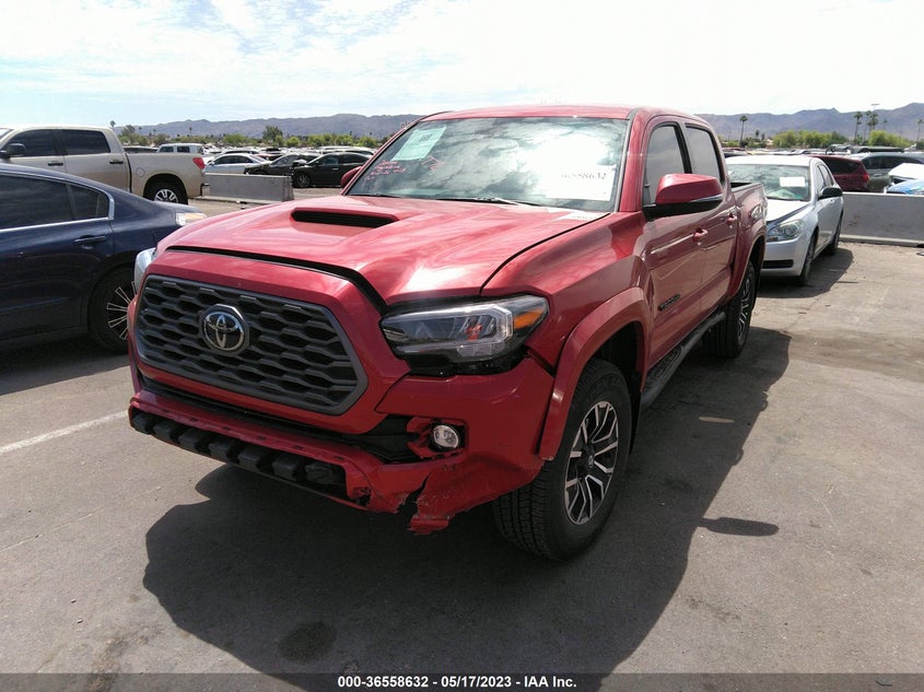 VIN 3TMCZ5ANXPM548640 2023 TOYOTA TACOMA 4WD SR/SR5/TRD SPORT