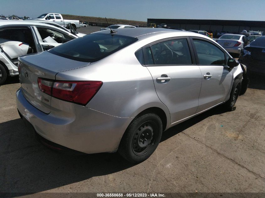 2013 KIA RIO LX - KNADM4A30D6201595