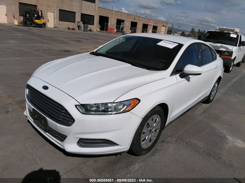 2014 FORD FUSION S - 3FA6P0G73ER307782