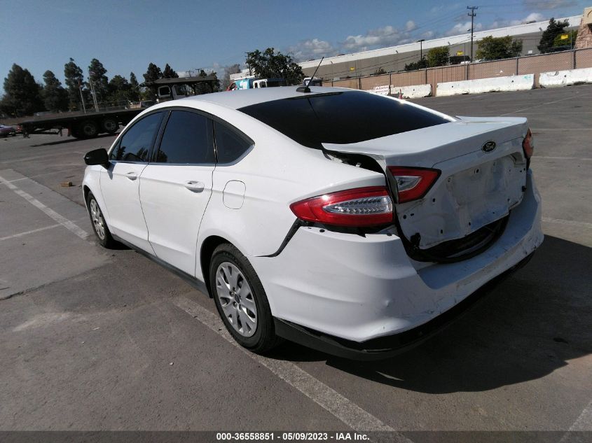 2014 FORD FUSION S - 3FA6P0G73ER307782