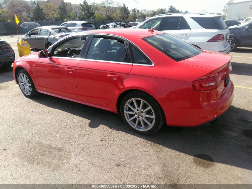 2016 AUDI A4 PREMIUM PLUS - WAUFFAFL7GN008803