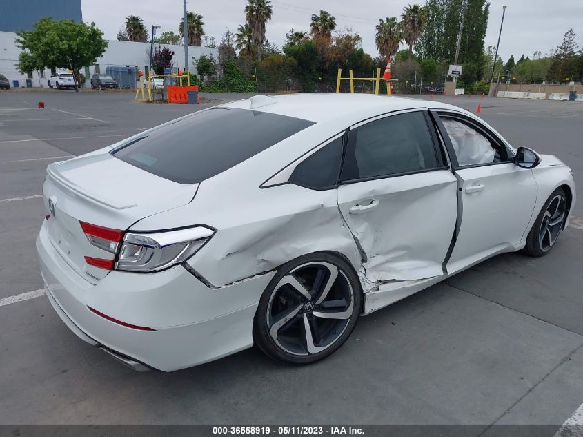 2018 HONDA ACCORD SEDAN SPORT 1.5T - 1HGCV1F39JA235595