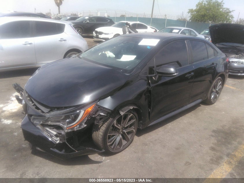 VIN JTDS4RCE5LJ007176 2020 TOYOTA COROLLA SE/NIGHTSHADE