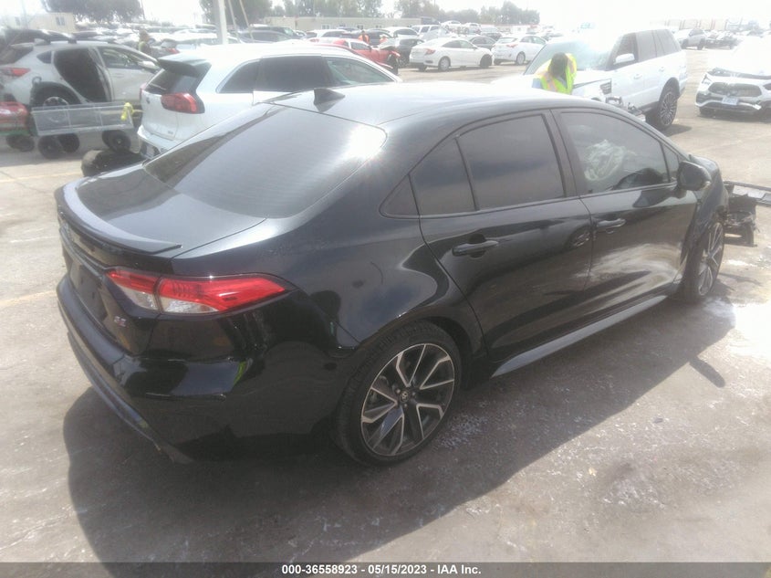 VIN JTDS4RCE5LJ007176 2020 TOYOTA COROLLA SE/NIGHTSHADE