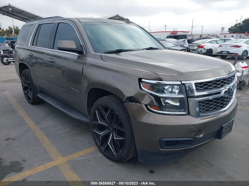 2016 CHEVROLET TAHOE LS - 1GNSCAECXGR284095