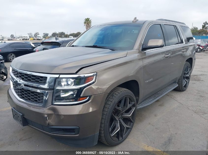2016 CHEVROLET TAHOE LS - 1GNSCAECXGR284095