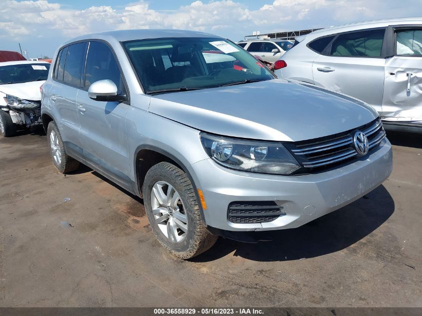 2014 VOLKSWAGEN TIGUAN S - WVGAV3AXXEW587889