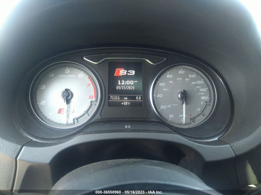 2015 AUDI S3 2.0T PRESTIGE WAUFFGFF5F1120387