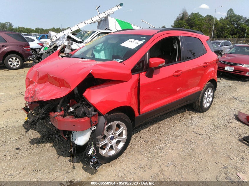 VIN MAJ6S3GL4LC353906 2020 FORD ECOSPORT SE