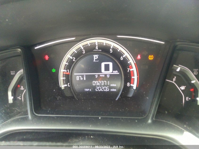 2017 HONDA CIVIC SEDAN LX - 19XFC2F50HE000325
