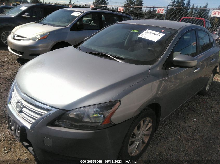 2014 NISSAN SENTRA S/FE+ S/SV/FE+ SV/SR/SL - 3N1AB7AP6EL664609