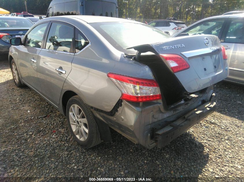 2014 NISSAN SENTRA S/FE+ S/SV/FE+ SV/SR/SL - 3N1AB7AP6EL664609