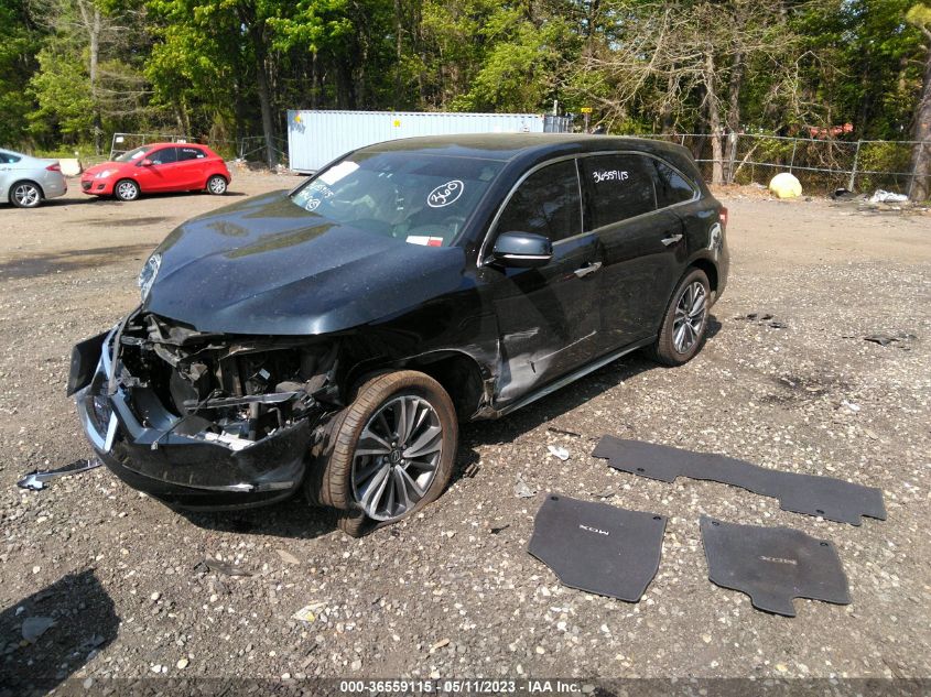 2019 ACURA MDX W/TECHNOLOGY PKG - 5J8YD4H55KL030371