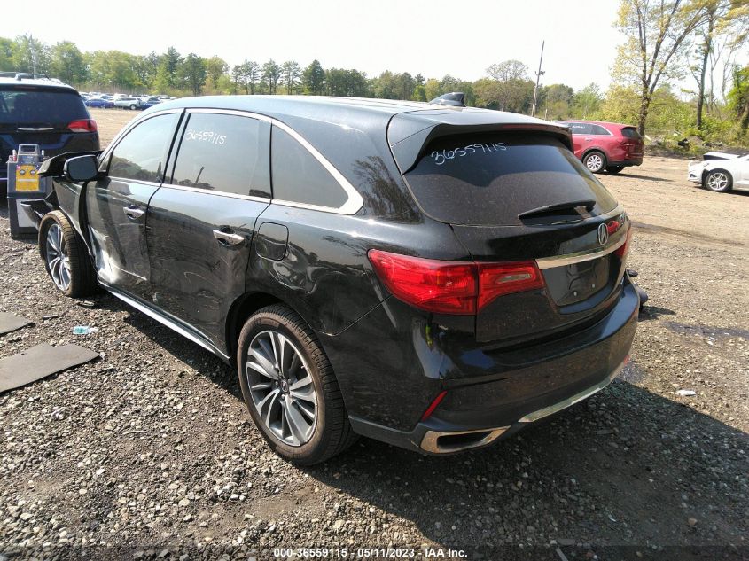 2019 ACURA MDX W/TECHNOLOGY PKG - 5J8YD4H55KL030371