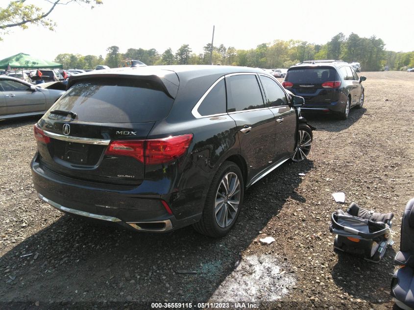 2019 ACURA MDX W/TECHNOLOGY PKG - 5J8YD4H55KL030371