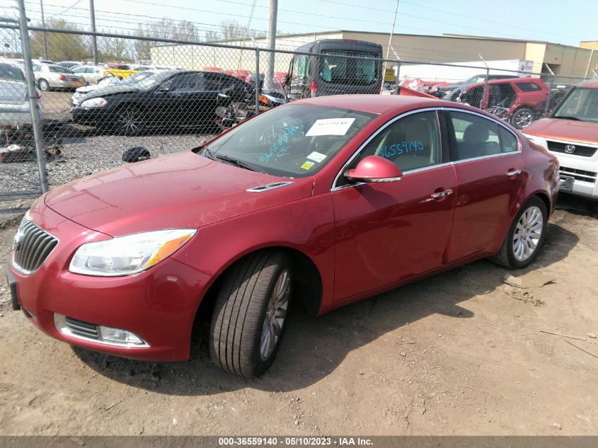 2013 BUICK REGAL TURBO PREMIUM 1 - 2G4GS5EV1D9190439