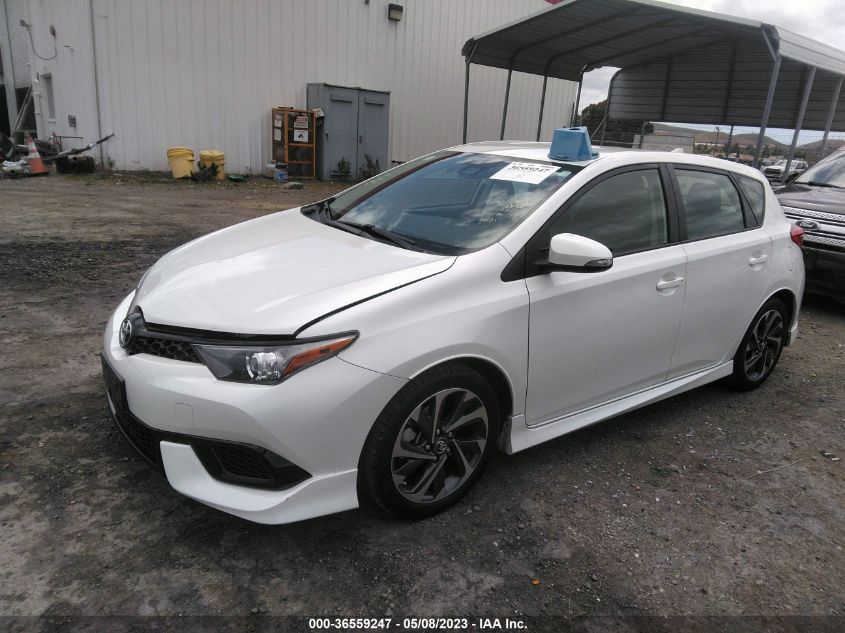 2018 TOYOTA COROLLA IM - JTNKARJE5JJ557224