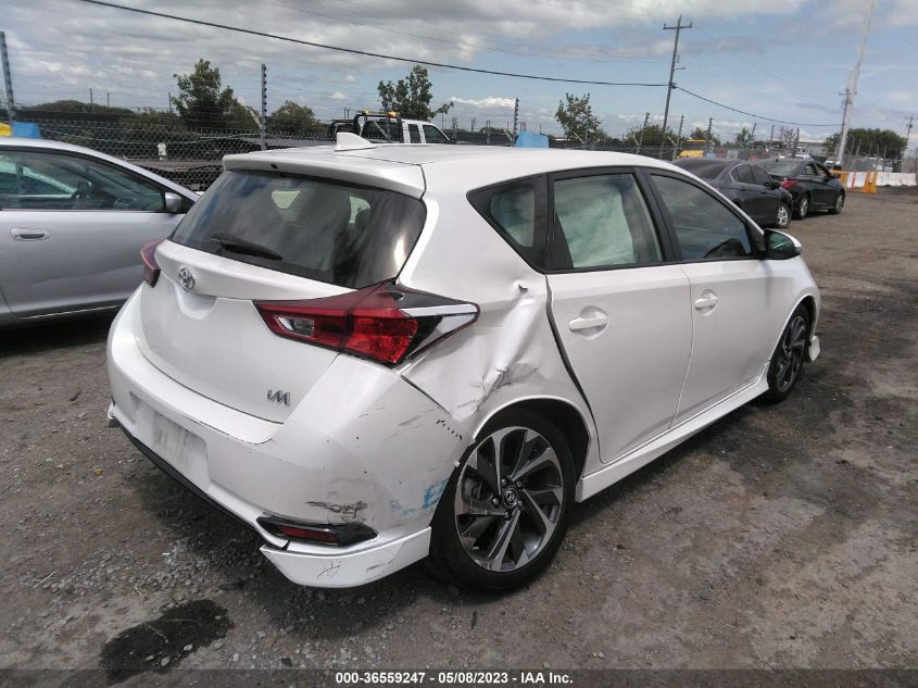 2018 TOYOTA COROLLA IM - JTNKARJE5JJ557224