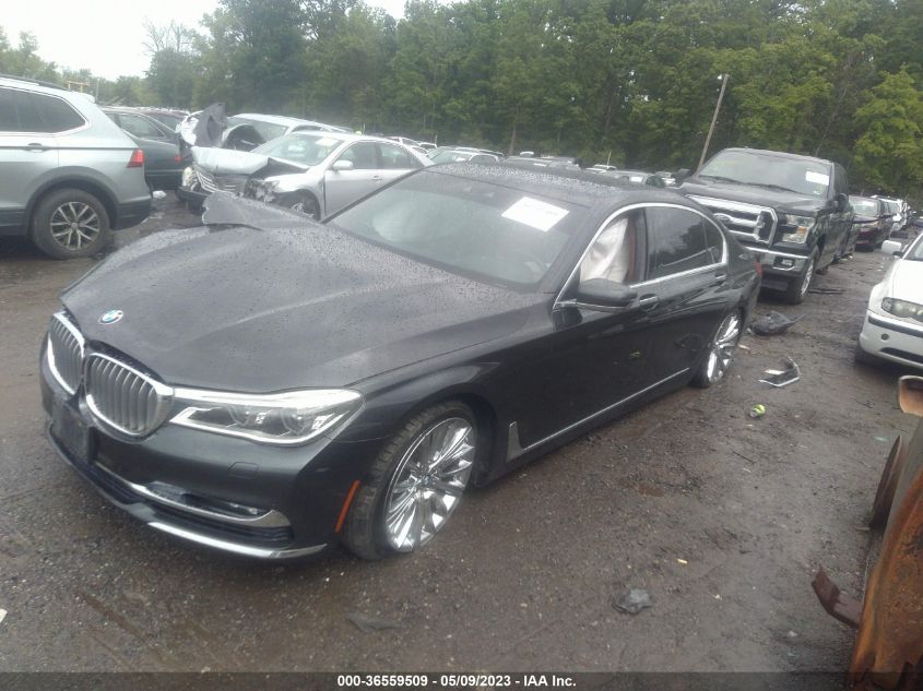 2016 BMW 7 SERIES 750I XDRIVE - WBA7F2C50GG415480