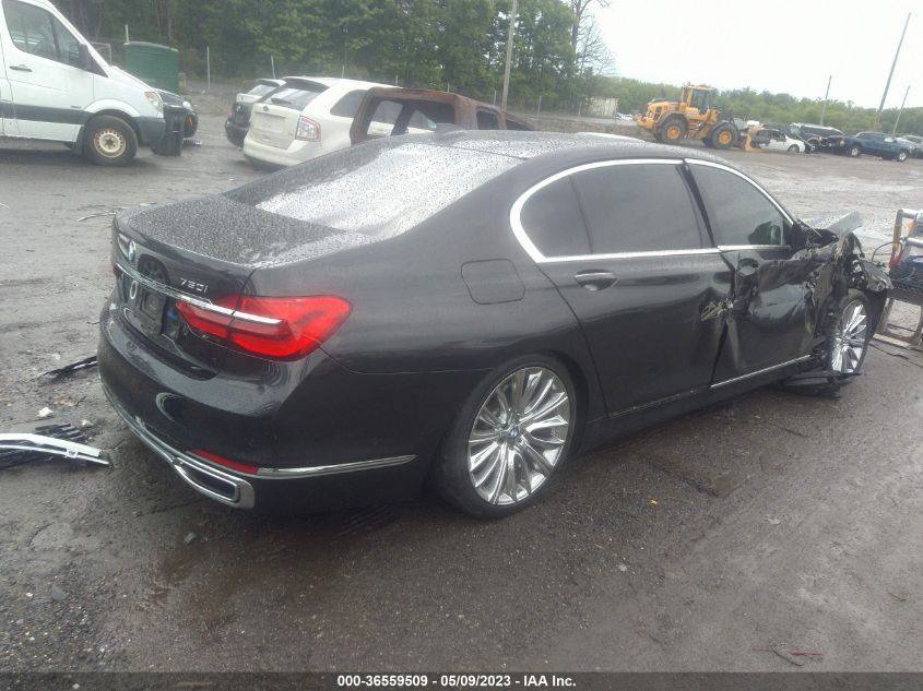 2016 BMW 7 SERIES 750I XDRIVE - WBA7F2C50GG415480