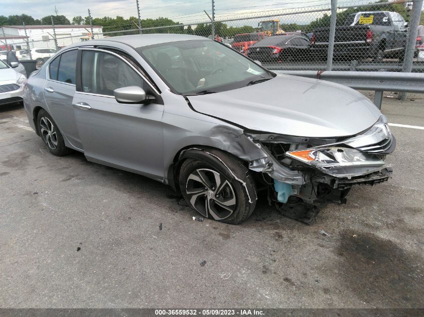 2017 HONDA ACCORD SEDAN LX - 1HGCR2F33HA165046