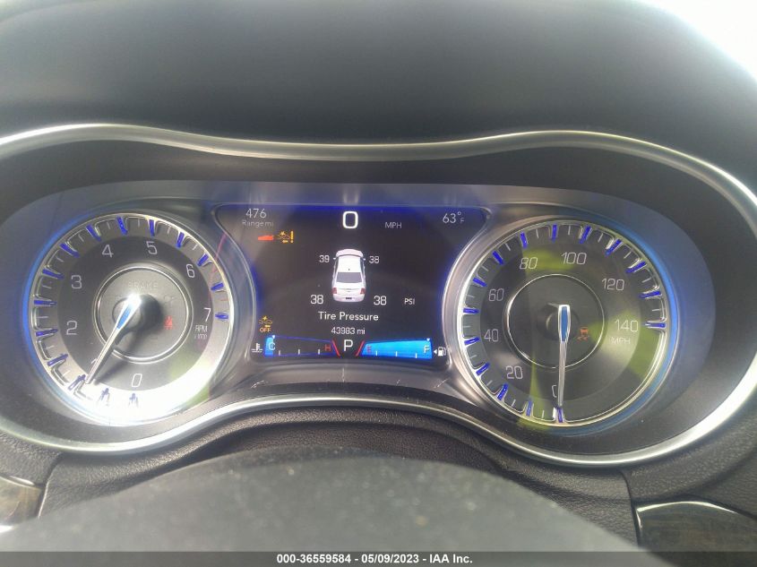 2017 CHRYSLER 300 300C - 2C3CCAEG5HH579708
