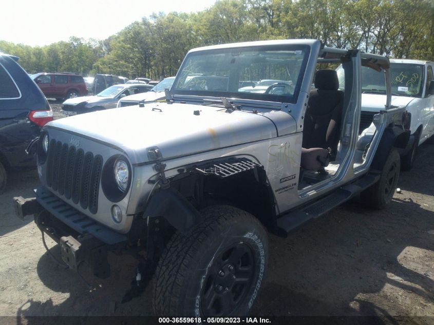 2017 JEEP WRANGLER UNLIMITED SPORT - 1C4BJWDG9HL554728