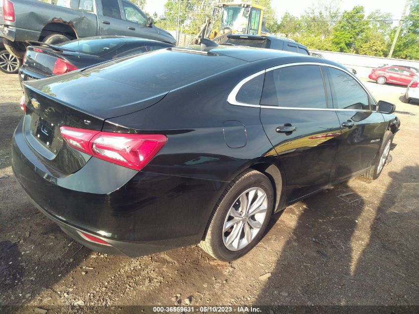 2021 CHEVROLET MALIBU LT - 1G1ZD5ST2MF078677