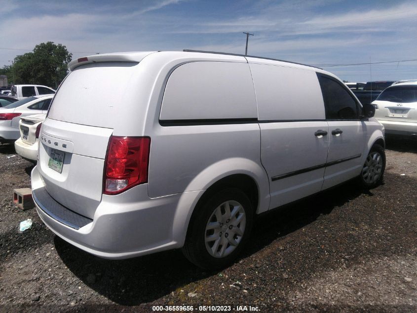 2014 RAM CARGO VAN TRADESMAN 2C4JRGAG5ER428447
