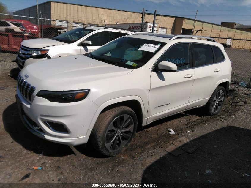 2019 JEEP CHEROKEE OVERLAND - 1C4PJMJX9KD393426