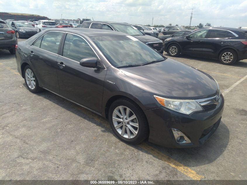 2013 TOYOTA CAMRY HYBRID LE/XLE - 4T1BD1FK2DU096106