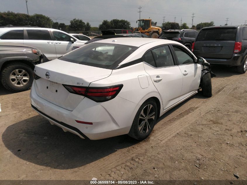 2021 NISSAN SENTRA SV - 3N1AB8CV9MY237721