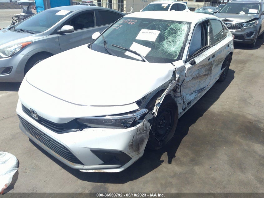 VIN 2HGFE2F2XNH570723 2022 HONDA CIVIC SEDAN LX