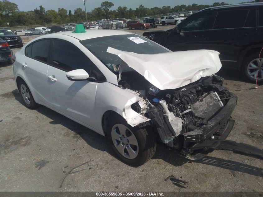 2017 KIA FORTE LX - 3KPFL4A78HE158674