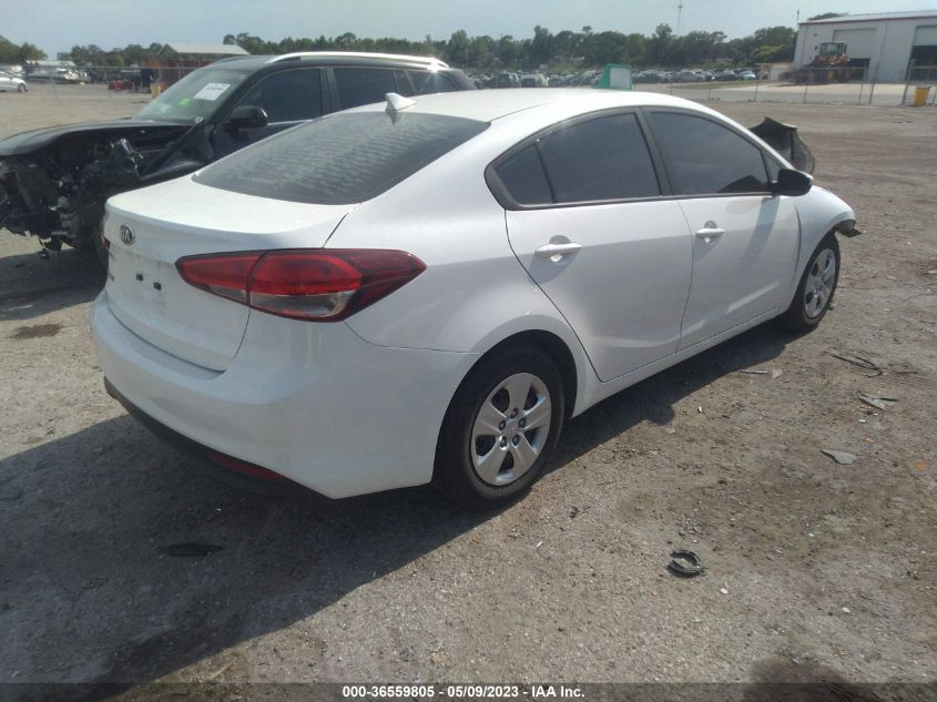 2017 KIA FORTE LX - 3KPFL4A78HE158674