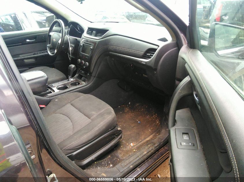 2015 CHEVROLET TRAVERSE LT - 1GNKRGKDXFJ353718