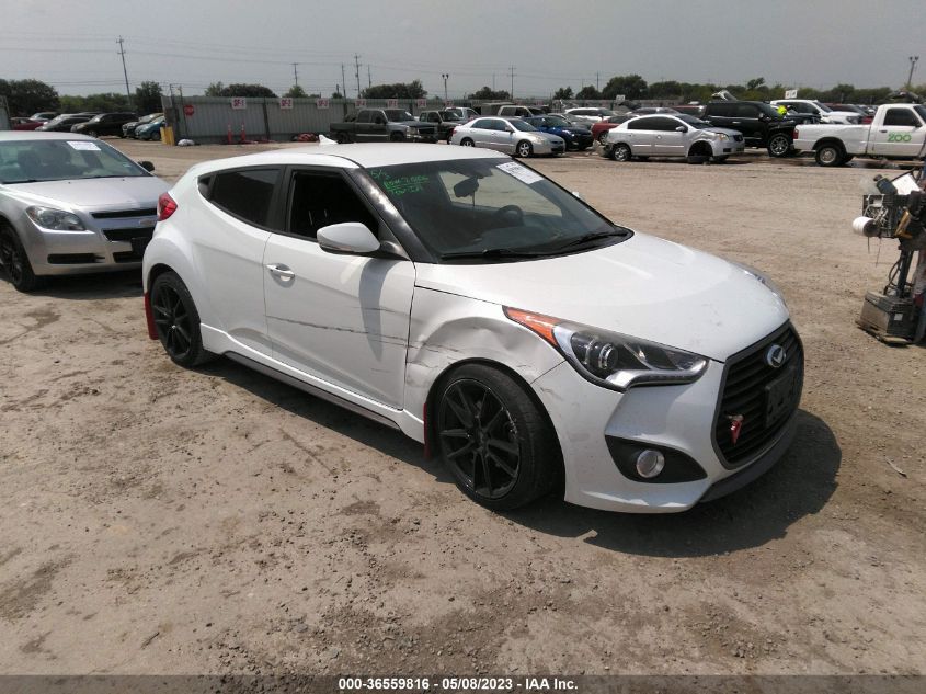 2016 HYUNDAI VELOSTER TURBO - KMHTC6AE3GU269299