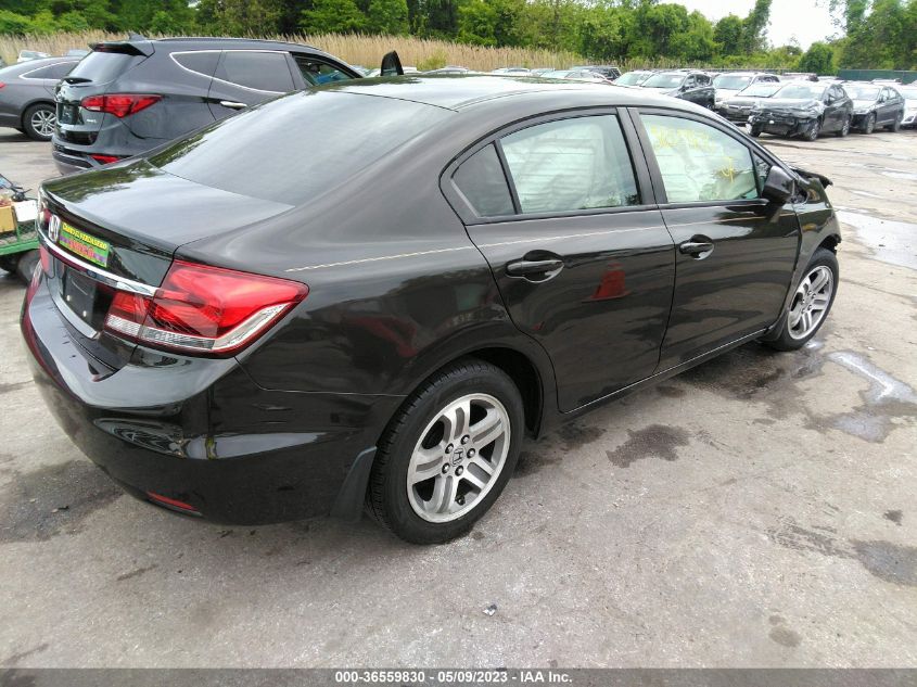 2013 HONDA CIVIC SDN LX - 19XFB2F53DE261364