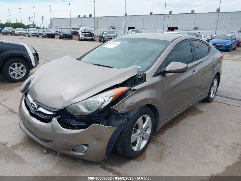 2013 HYUNDAI ELANTRA GLS - 5NPDH4AE1DH292424
