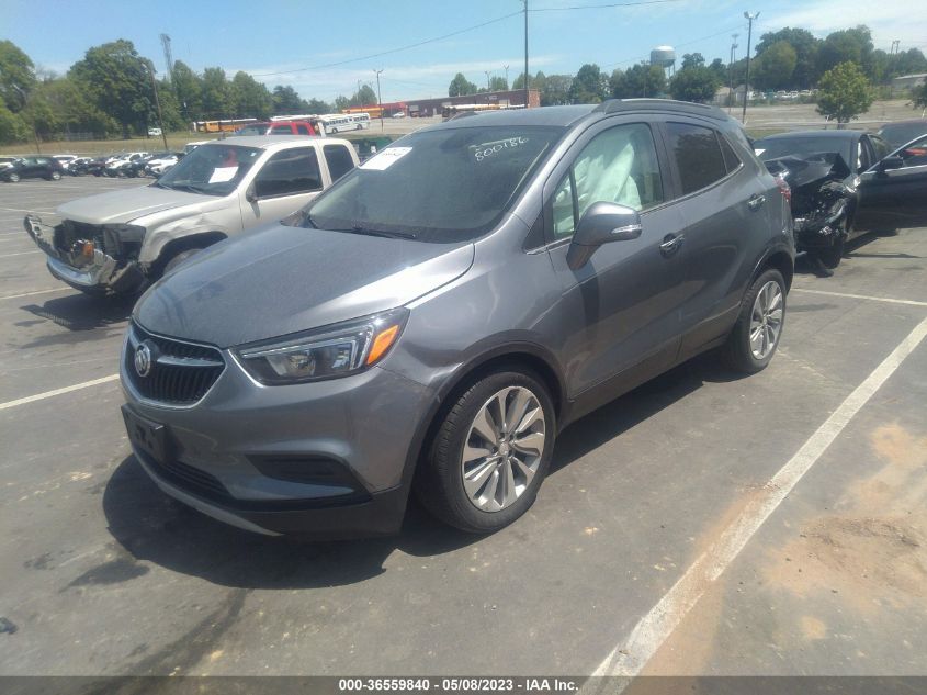 2019 BUICK ENCORE PREFERRED - KL4CJASB6KB800186